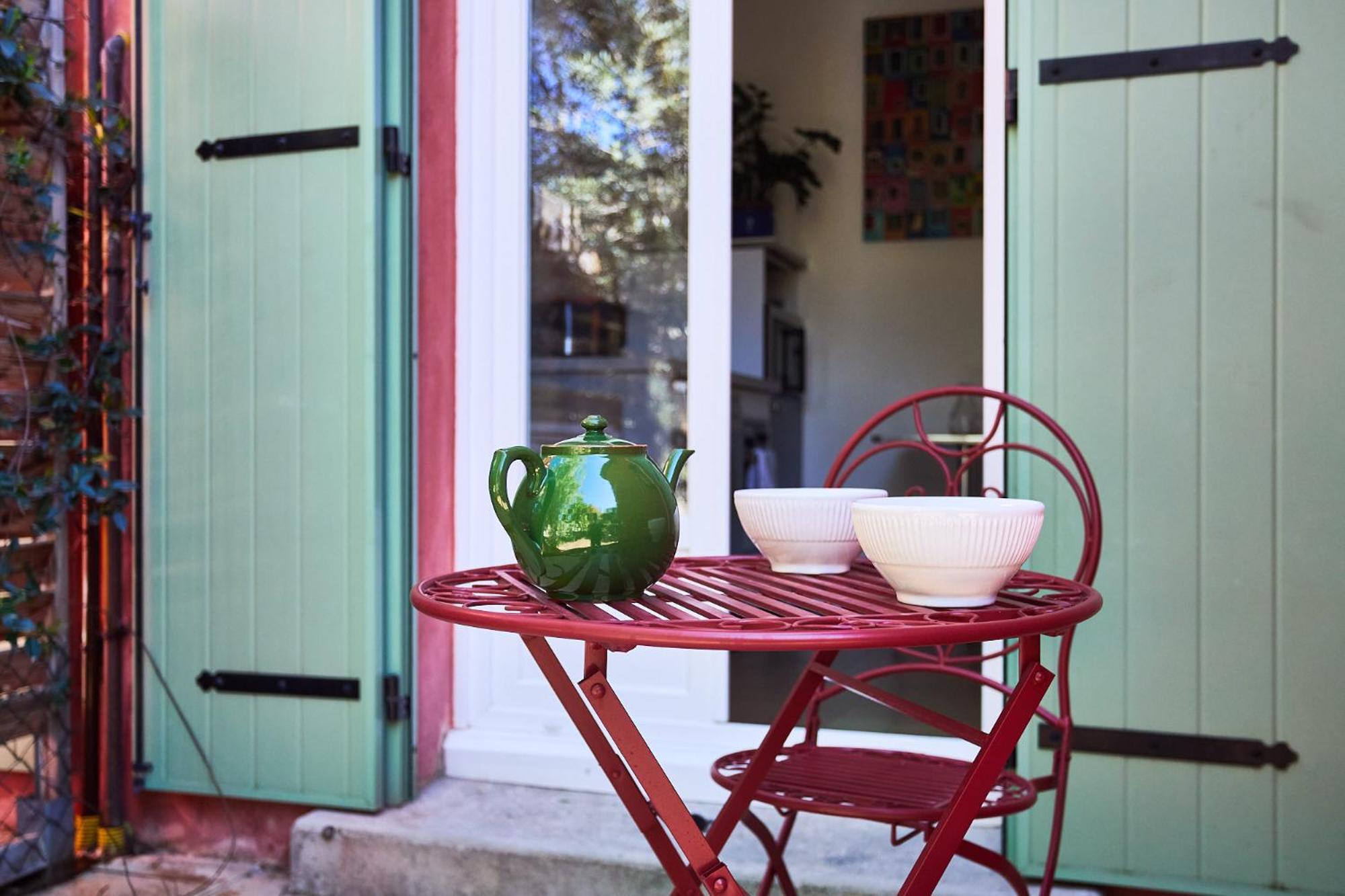 Appartements Avec Jardin Dans Villa Rocaille กาซีส์ ภายนอก รูปภาพ