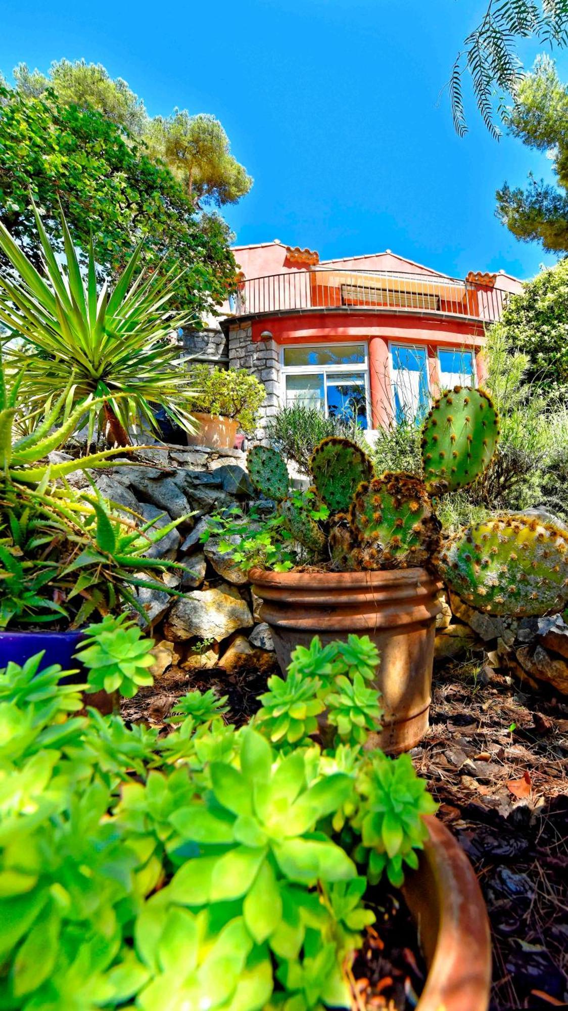 Appartements Avec Jardin Dans Villa Rocaille กาซีส์ ภายนอก รูปภาพ