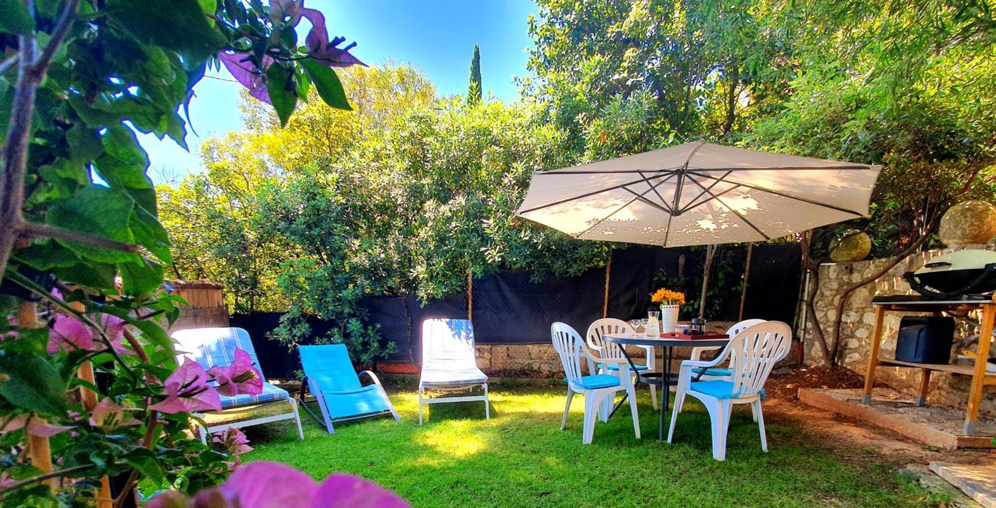 Appartements Avec Jardin Dans Villa Rocaille กาซีส์ ภายนอก รูปภาพ