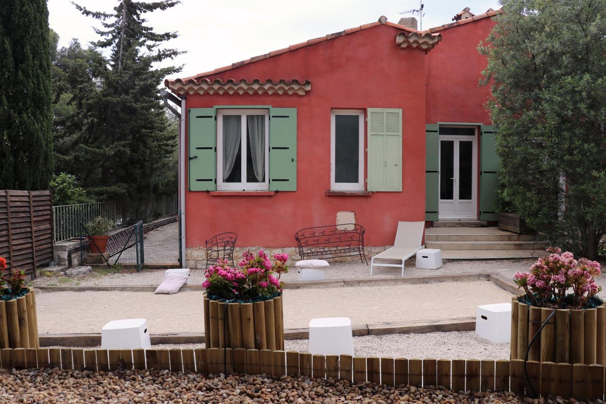 Appartements Avec Jardin Dans Villa Rocaille กาซีส์ ภายนอก รูปภาพ